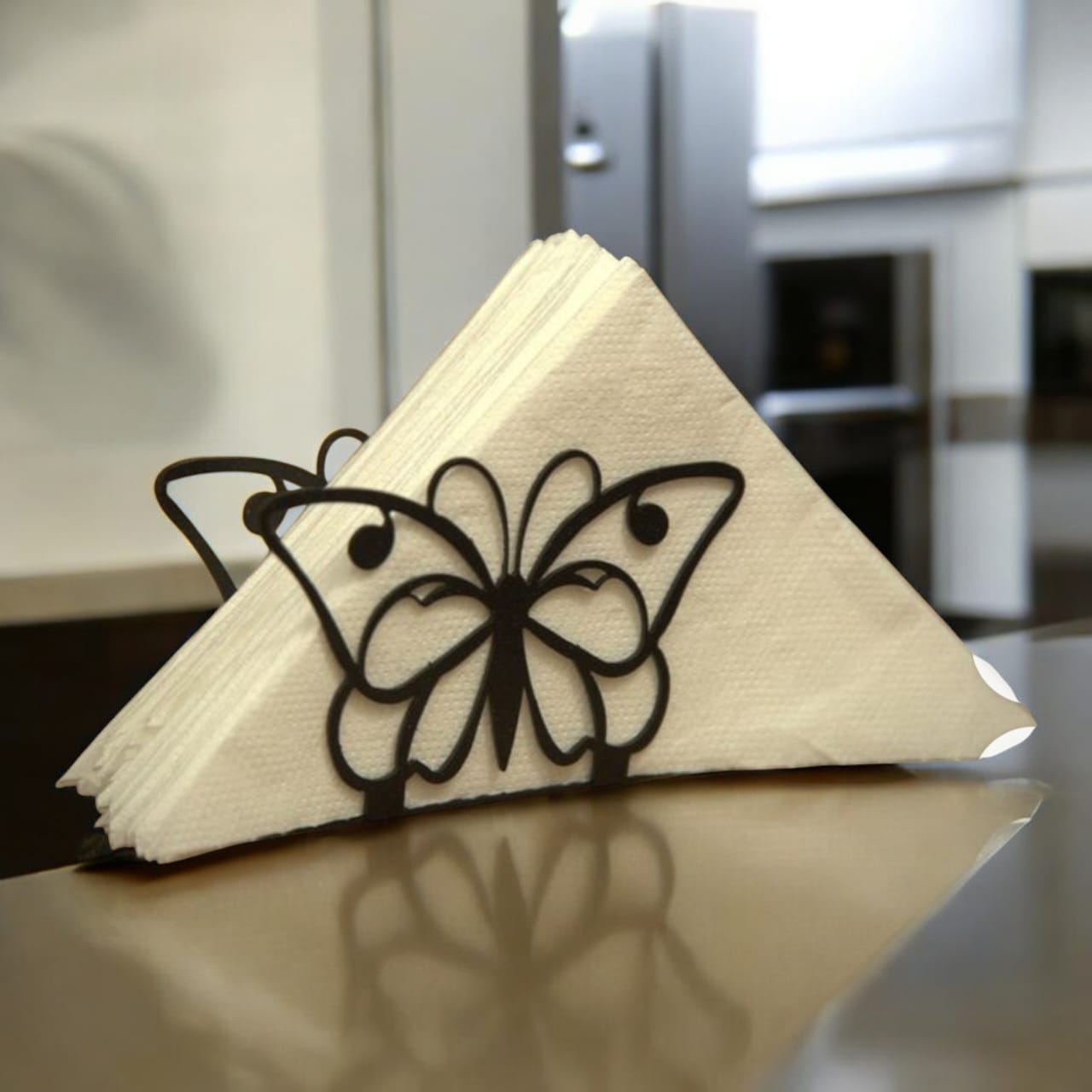 BUTTERFLY TISSUE HOLDER